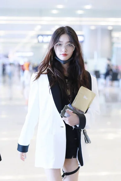 China Shanghai Airport Jelly Lin Yun — Stockfoto