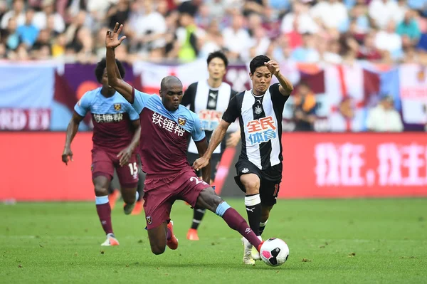 Italian Football Player Angelo Ogbonna Front Black Man West Ham — Stock Photo, Image