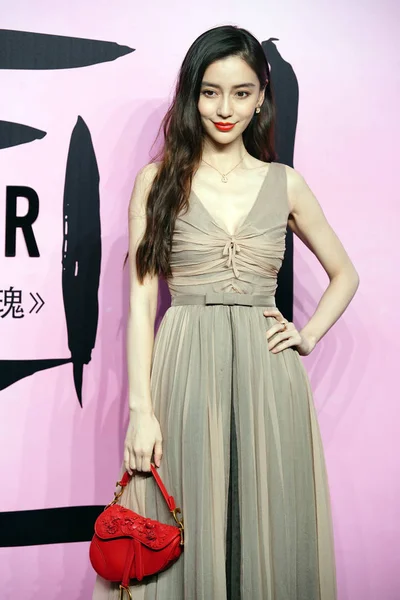 Chinese Actress Jinyan Arrives Opening Event Miss Dior Love Roses — Stock Photo, Image