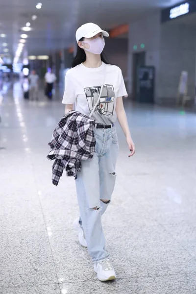 Kina Shanghai flygplats Jing Tian — Stockfoto