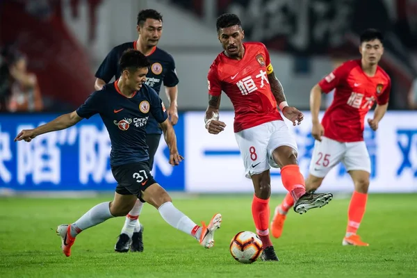 China 2019 Chinees Super League — Stockfoto