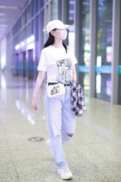 China Shanghai Flughafen Jing Tian — Stockfoto