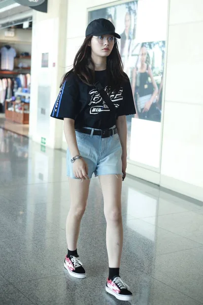 China Beijing Airport Jelly Lin Yun — Stockfoto