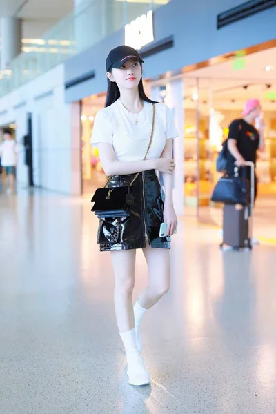 Kina Shanghai flygplats Jing Tian — Stockfoto