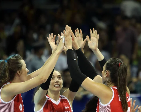 Китай Китайська Туреччина Турецька 2019 Олімпійський волейбол кваліфікація — стокове фото