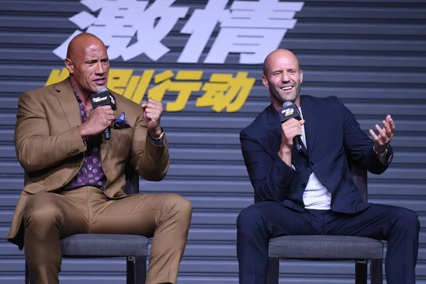 CHINA BEIJING FAST AND FURIOUS PRESENTA: HOBBS AND SHAW — Foto de Stock