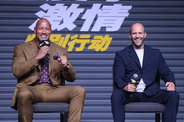 CHINA BEIJING FAST AND FURIOUS PRESENTA: HOBBS AND SHAW — Foto de Stock