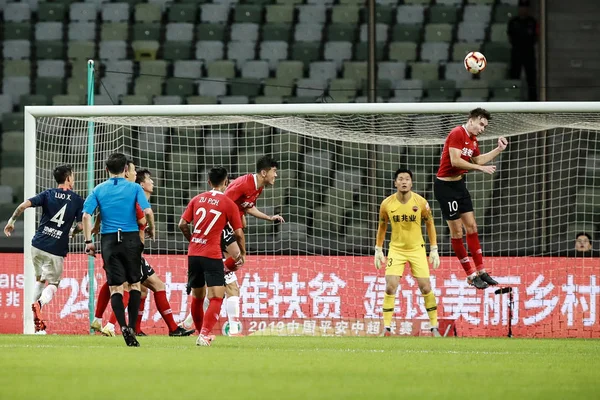 China 2019 Chinees Super League — Stockfoto