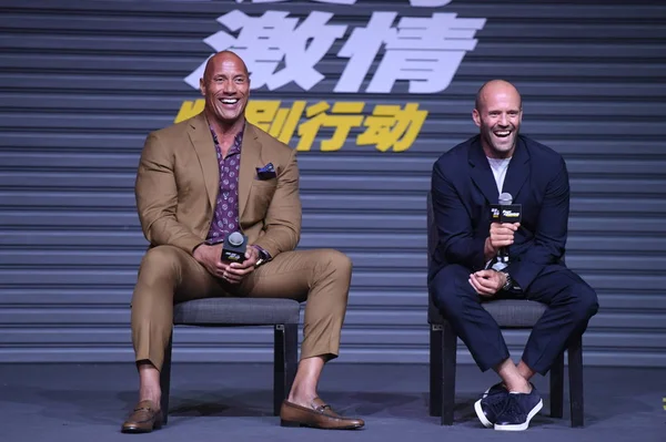 Çin Pekin Hızlı Ve Öfkeli Presents: Hobbs Ve Shaw — Stok fotoğraf