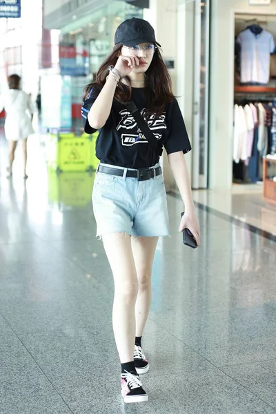 China Beijing Airport Jelly Lin Yun — Stockfoto