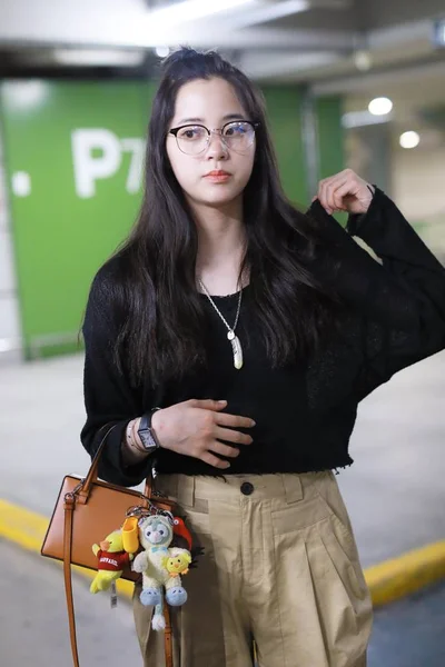 China Shanghai Airport Ouyang Nana — Stockfoto