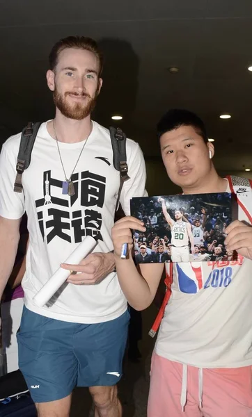 China Šanghaj Boston Celtics Gordon Hayward — Stock fotografie