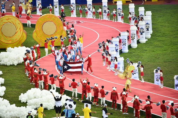 CHINA CHINESE SICHUAN CHENGDU POLICE FIRE GAMES HONG KONG — Stok Foto