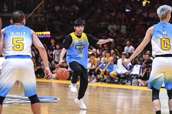 CHINA GUANGDONG 3RD JEREMY LIN ALL STAR CHARITY BASKETBALL GAME — Stock Photo, Image