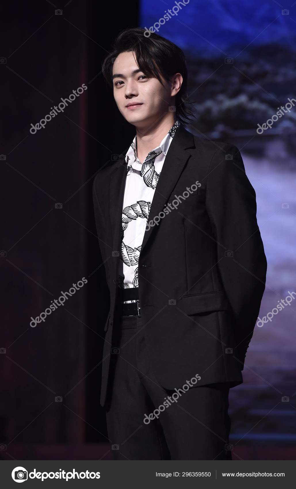 Chinese rapper and singer Zhou Zhennan of idol boy band R1SE