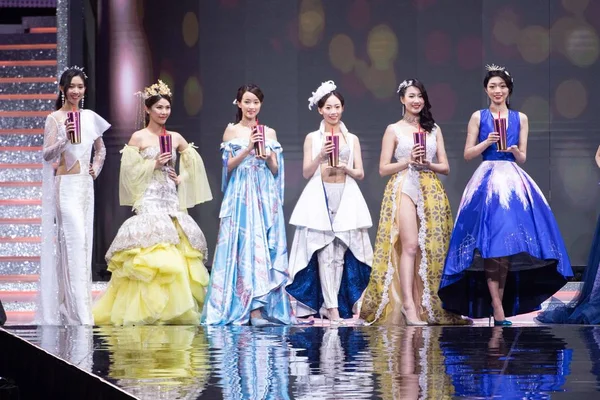 Chiny 2019 Miss Macau Pegeant — Zdjęcie stockowe