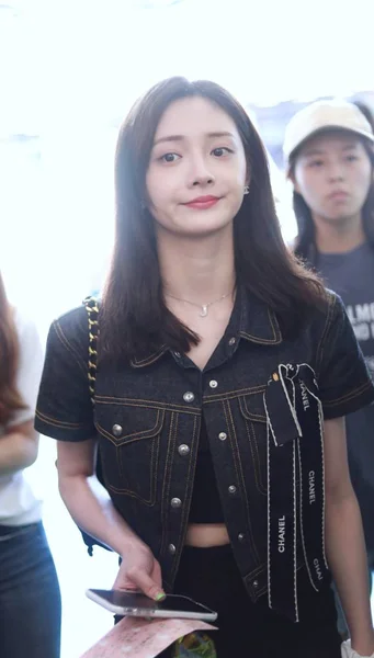 Chiny Beijing Airport Zhou Jieqiong — Zdjęcie stockowe