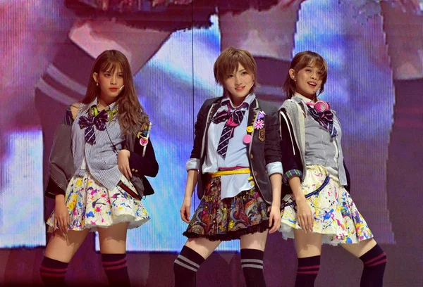 ФЕСТИВАЛЬ CHINA SHANGHAI AKB48 GROUP ASIA — стоковое фото
