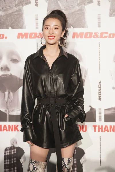 中国上海Mo&Co.15周年記念ファッションガラ — ストック写真