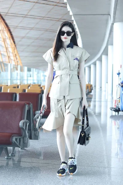 China Beijing Airport Lareina he sui — Stockfoto