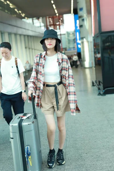 SUPERMODELO chino LIU WEN FASHION OUTFIT BEIJING —  Fotos de Stock