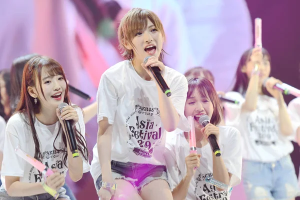 China shanghai akb48 gruppe asien festival — Stockfoto