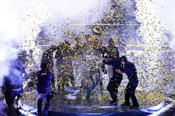 CHINA SHANGHAI DOTA2 TI9 GRAND FINAL MATCH — Stock Photo, Image