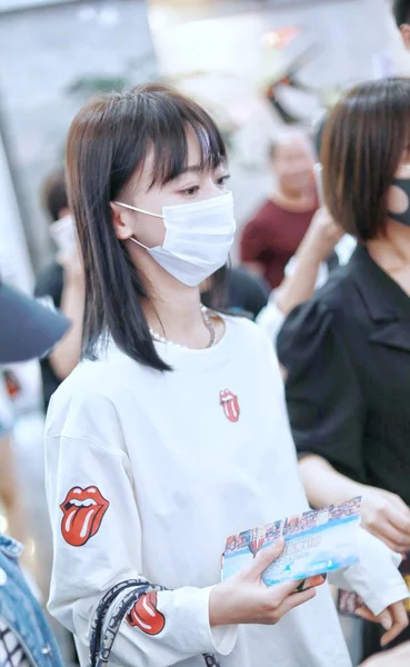 CINA PECHINO AEROPORTO WU JINYAN — Foto Stock