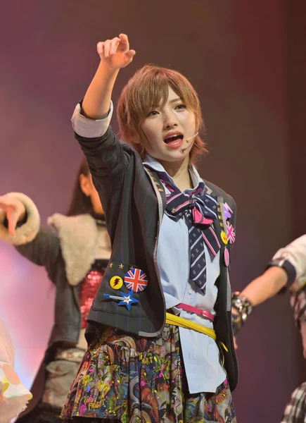 GRUPO CHINA SHANGHAI AKB48 FESTIVAL DA ÁSIA DO GRUPO — Fotografia de Stock