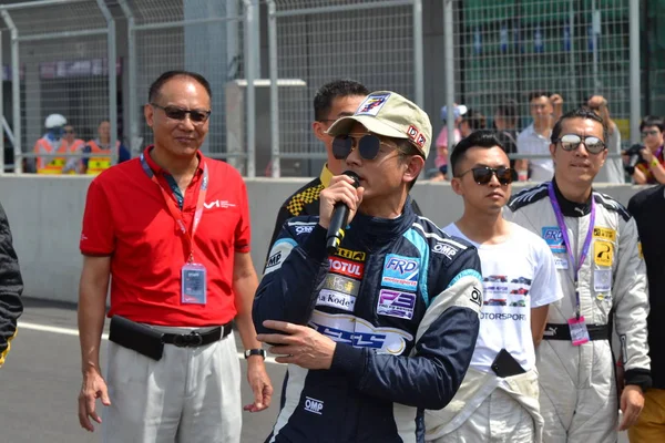 CINA HONG KONG CELEBRITY AARON KWOK RACE CAMPIONATO LMP3 — Foto Stock