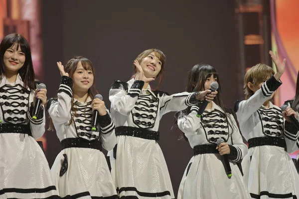 GRUPO CHINA SHANGHAI AKB48 FESTIVAL DA ÁSIA DO GRUPO — Fotografia de Stock