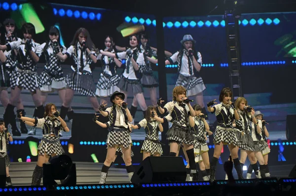 CHINA SHANGHAI AKB48 FESTIVAL DEL GRUPO ASIA — Foto de Stock