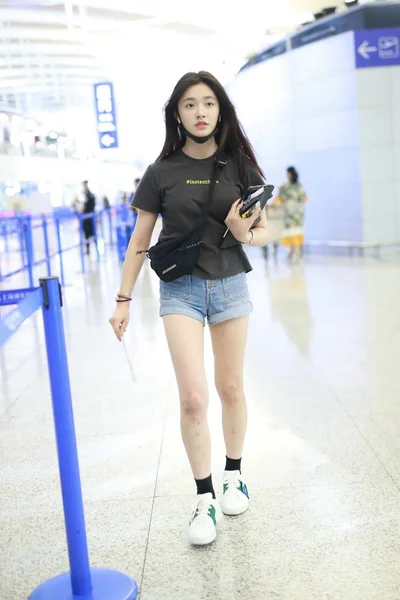 China Shanghai Airport Jelly Lin Yun — Stockfoto