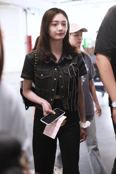 CINA PECHINO AEROPORTO ZHOU JIEQIONG — Foto Stock