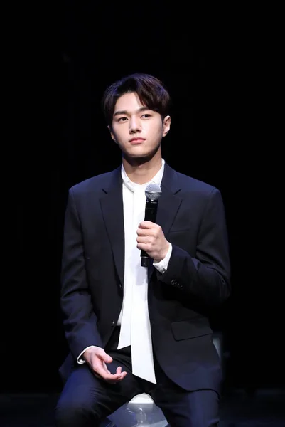 TAIWAN 2019 KIM MYUNG SOO SOLO FAN MEETING IN TAIPEI — Stock Photo, Image