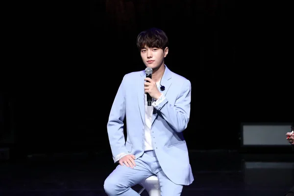 TAIWAN 2019 KIM MYUNG SOO SOLO FAN MEETING IN TAIPEI — Stock Photo, Image