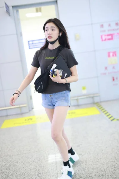 China Shanghai Airport Jelly Lin Yun — Stockfoto