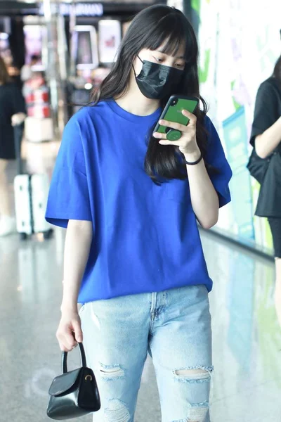 China Beijing Airport Ouyang Nana — Stockfoto