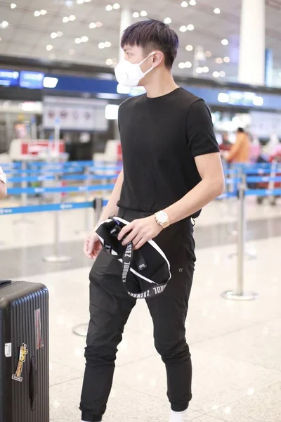 China Chinese Beijing Kai ko ke Zhendong luchthaven snap beroemdheid — Stockfoto