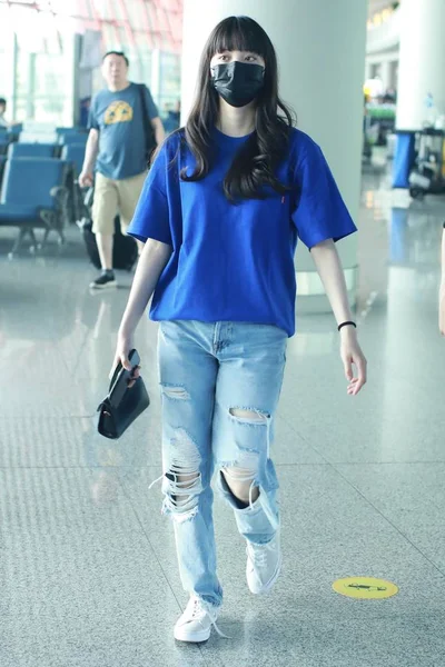 China Beijing Airport Ouyang Nana — Stockfoto