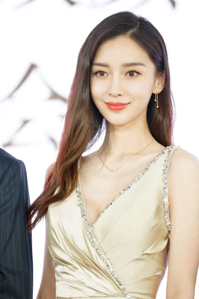 Chiny Shanghai Angelababy — Zdjęcie stockowe