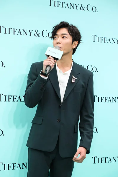 Modelo Actor Surcoreano Kim Jae Wook Asiste Evento Promocional Tiffany — Foto de Stock
