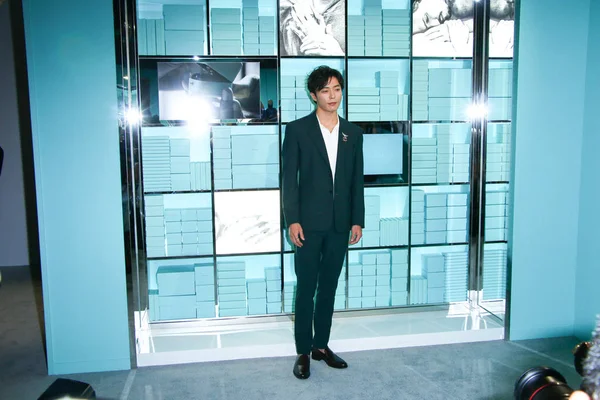 Modelo Actor Surcoreano Kim Jae Wook Asiste Evento Promocional Tiffany — Foto de Stock