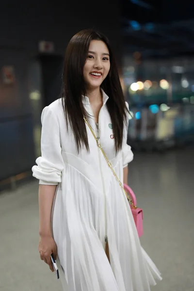 Die Chinesische Schauspielerin Lareina Song Oder Song Zuer Kommt Nach — Stockfoto