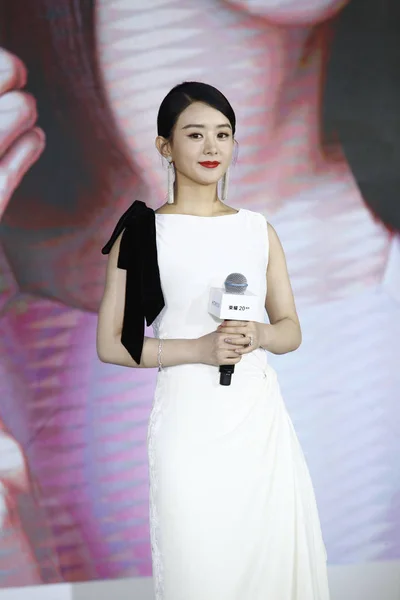 Chinese Actrice Zhao Liying Ook Bekend Als Zanilia Zhao Woont — Stockfoto