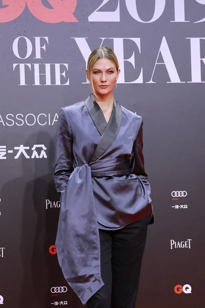 American Model Karlie Kloss Arrives Red Carpet 2019 Men Year — Stock Photo, Image