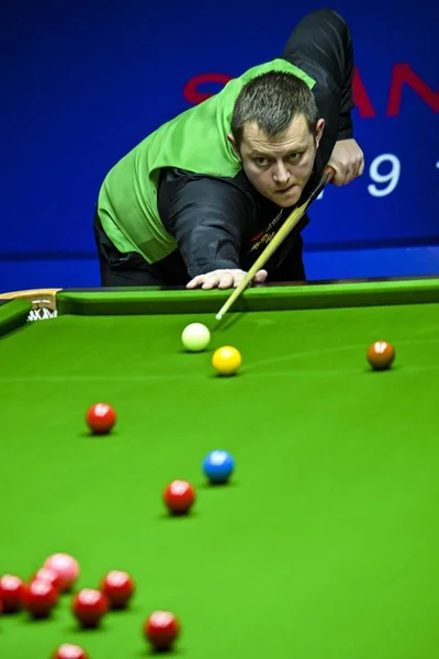 Mark Allen Irlandii Północnej Gra Strzał Judd Trump Anglii Ćwierćfinale — Zdjęcie stockowe