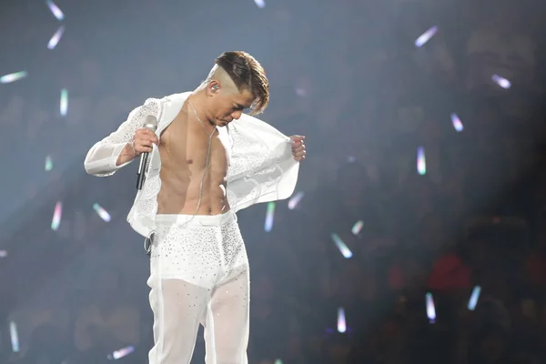 Hong Kong Şarkıcı Dansçı Aktör Aaron Kwok Shing Eylül 2019 — Stok fotoğraf