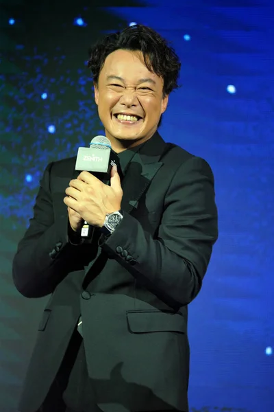 Hong Kong Singer Actor Eason Chan Attends Zenith Limited Defy — Stock Photo, Image