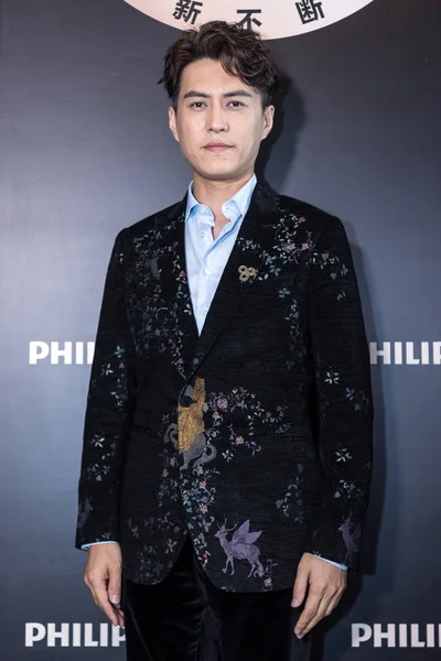 Китайский Актер Цзинь Дун Принял Участие Праздновании Летия Philips Шанхае — стоковое фото